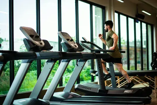 Treadmill background equipment